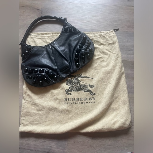 Burberry Handbags - burberry black purse